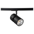 Ninety - proj. rail 1 all.029, noir, angle 30°, led intég. 30w 4000k 3000lm