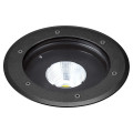 Tecnisol 200 - enc.sol ext. ip67 ik10, rond, noir, led 20w 60° 3000k 1850lm