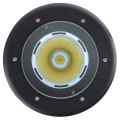 Tecnisol 200 - enc.sol ext. ip67 ik10, rond, noir, led 20w 60° 3000k 1850lm