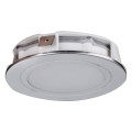 Meubled - encastré ip44, rond, fixe, alu, led intég. 1,7w 4000k 75lm