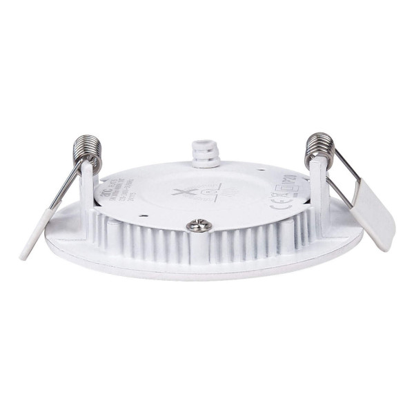 Flat led - encastré plat, rond, fixe, blanc, 110°, led intég. 5w 4000k 390lm
