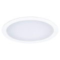 Ledium 20 - downlight ip20/44, rond, fixe, 110°, led intég. 20w 4000k 1600lm