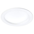 P10 - downlight ip20/65, rond Ø105mm fixe blanc, 90°, led intég. 10w 4000k 830lm