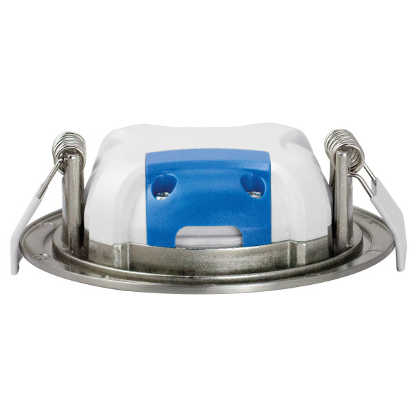 Aquaflat - encastré ip20/65 vol.2, fixe, nickel, led intég. 6w 4000k 480lm - Aric - 50791