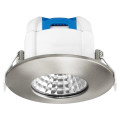 Aquapro - encastré ip20/65 vol.2, fixe, nickel, led intég. 8w 4000k 800lm