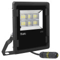 Twister 3 - proj. ext. ip65 ik08, noir, 90° led intégré 70w 2400k 7700lm