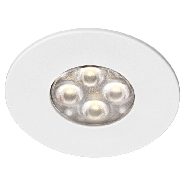 Lucia XL6 blanc - 40° 3000k 590Lm - Encastré décoratif IP44 12V