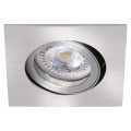 Tipo - enc. gu10, carré, alu, a/lpe led 4,5w 4000k 390lm, dimmable par inter