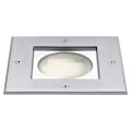 Luxsol 2 - encastré sol ext. Gx53 ip67 ik10, carré, inox, lampe non incl.