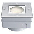 Luxsol 2 - encastré sol ext. Gx53 ip67 ik10, carré, inox, lampe non incl.