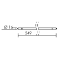 Tube led t5 230v 7w 4000k 1050lm, cl.énerg.a++, 50000h