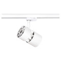 Ninety - proj. rail 3 all.023, blanc, angle 30°, led intég. 30w 3000k 3000lm