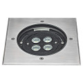 Tecnisol 150 - enc.sol ext. ip67 ik10, carré, inox, led 12w 45° 4000k 800lm