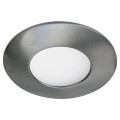 Aquaflat - encastré ip20/65 vol.2, fixe, nickel, led intég. 6w 3000k 450lm