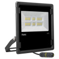 Twister 3 - proj. ext. ip65 ik08, noir, 90° led intégré 100w 3000k 12000lm