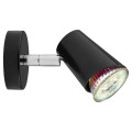 Judy 01-spot sur patère gu10, orient., a/lpe led 5,5w 3000k 410lm dimmable incl.