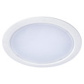 Ledium 15 - downlight ip20/44, rond, fixe, 110°, led intég. 15w 3000k 1150lm