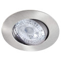 K8 - encastré, basc. 20°, nickel, led intég. 8w 4000k 730lm, ugr <22, dimmable