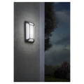 Camille 1 - appl. mur ext. ip65 ik07, graphite, led intég. 10w 3000k 375lm