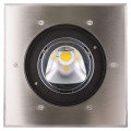 Tecnisol 200 asy - enc.sol ext. ip67 ik10, carré, inox, led 20w 3000k 1860lm