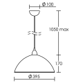 Syra 3 - suspension e27