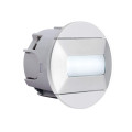 Baliz - encastré mur rond, fixe, gris, led intég. 0,46w 4200k 37lm