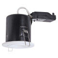 Dlt-iso 90 - encastré gu10 basculant, blanc, recouvrable, rt2012, lampe non fournie