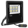 Twister 3 - proj. ext. ip65 ik08, noir, 90° led intégré 70w 3000k 8400lm