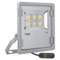 Twister 3 - proj. ext. ip65 ik08, gris, 90° led intégré 70w 4000k 9100lm