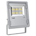 Twister 3 - proj. ext. ip65 ik08, gris, 90° led intégré 70w 4000k 9100lm