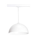 Como 023 - suspension e27 60w, blanc, lpe non incl., pour rail 1 allumage