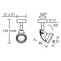 Columbia 01 blc gu5,3 s/lpe