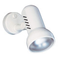 Remora - spot sur patère e27 100w max, orient., blanc, a/inter, lampe non incl.