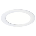 Flat led-downlight plat rond fixe blanc 110° led intég 20w 4000k 1700lm dimmable
