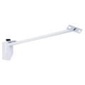 Tige de fixation fa 40 avec pince pour projecteur wink / elfi, blanc