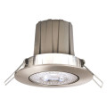 K8 - encastré, basc. 20°, nickel, led intég. 8w 3000k 680lm, ugr <22, dimmable