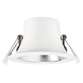 Riva - downlight ip20, Ø113mm, fixe, blanc, led intég.10w 50° 3000k 900lm, dim