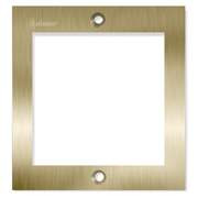 Cadre de montage inox 316 l, 1 module nexa inox gold
