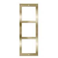 Cadre de montage inox 316 l, 1 module nexa inox gold