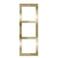 Cadre de montage inox 316 l, 1 module nexa inox gold