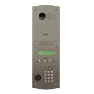 Platine digitale à défilement de noms inox 2.5 mm vidéo (securv2p) avec clavier 