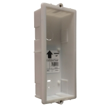 Boitier d'encastrement 2 modules pour platine nexa aluminium