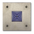 Lecteur résidents inox, encastré centrales multi-portes