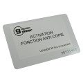 Carte 30 activations anti-clone sur les centrales fdi