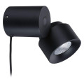 Puric pane lampe à poser led __w 3stepdim noir/gris 230v metal/plastique