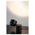 Puric pane lampe à poser led __w 3stepdim noir/gris 230v metal/plastique