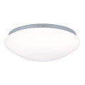 Plafonnier LED Leonis rond 9,5 W blanc neutre protection IP44