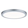 Panneau LED Circulaire Atria Paulmann – 19 W –Bord Chromé – Avec ampoule