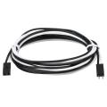 Lumitiles cables single colour 1x105cm 12v noir plastique