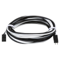 Lumitiles cables single colour 1x205cm 12v noir plastique
